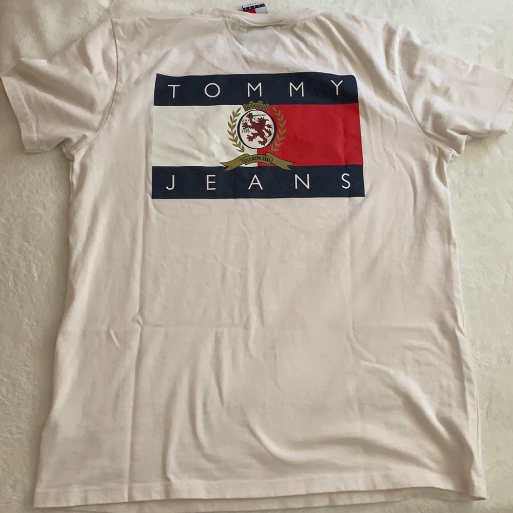 Tommy jeans - white - size L